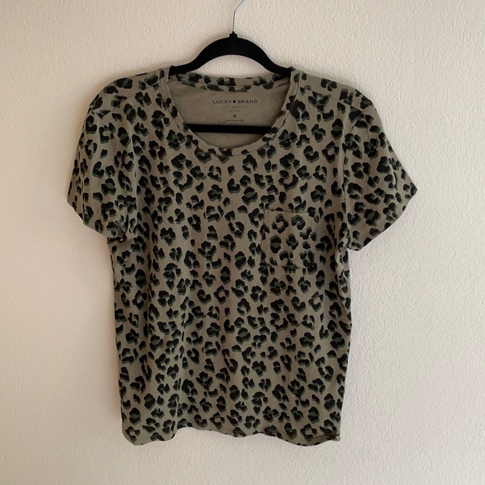 Lucky Brand Animal Print Shirt (3 for 25)